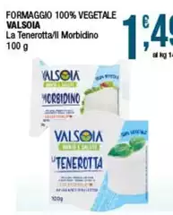 Valsoia - Formaggio 100% Vegetale