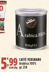 Caffè Vergnano 1882 - Arabica 100% Caffè Vergnano 1882 - Arabica 100%