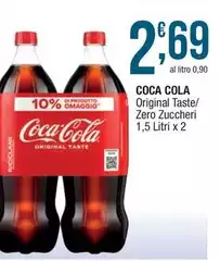 Coca Cola - Original Taste/ Zero Zuccheri Coca Cola - Original Taste/ Zero Zuccheri
