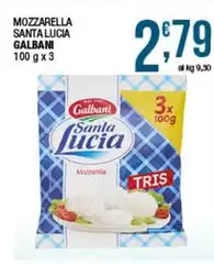 Galbani - Mozzarella Santa Lucia Galbani - Mozzarella Santa Lucia