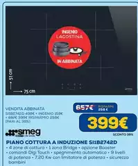 Smeg - Piano Cottura A Induzione SI1B2742D
