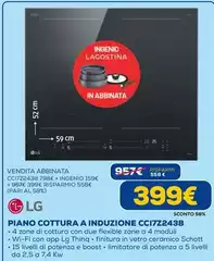 LG - Piano Cottura A Induzione CCI7Z2438