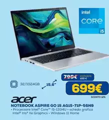 Acer - Notebook Aspire Go 15 AG15-71P-56N9 Acer - Notebook Aspire Go 15 AG15-71P-56N9