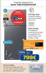 Samsung - Frigorifero Doppia Porta Serie 7300 RT53DG7A14S9 Samsung - Frigorifero Doppia Porta Serie 7300 RT53DG7A14S9