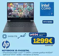 HP - Notebook 15-FA2027NL