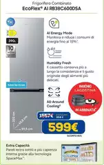 Samsung - Frigorifero Combinato EcoFlex AI RB38C600DSA Samsung - Frigorifero Combinato EcoFlex AI RB38C600DSA