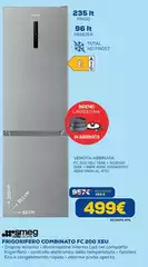 Smeg - Frigorifero Combinato FC 200 XEU