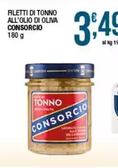 Consorcio - Filetti Di Tonno All'Olio Di Oliva Consorcio - Filetti Di Tonno All'Olio Di Oliva