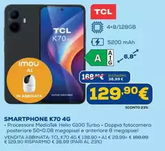 TCL - Smartphone K70 4G TCL - Smartphone K70 4G