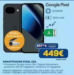Google - Smartphone Pixel 10A Google - Smartphone Pixel 10A