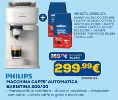 Philips - Macchina Caffe' Automatica Baristina 300/00 Philips - Macchina Caffe' Automatica Baristina 300/00