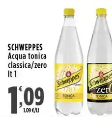 Schweppes - Acqua Tonica Classica/Zero Schweppes - Acqua Tonica Classica/Zero