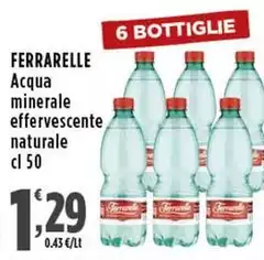 Ferrarelle - Acqua Minerale Effervescente Naturale Ferrarelle - Acqua Minerale Effervescente Naturale