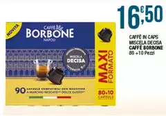 Caffe borbone - Caffe In Caps Miscela Decisa Caffe borbone - Caffe In Caps Miscela Decisa
