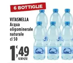 Vitasnella - Acqua Oligominerale Naturale Vitasnella - Acqua Oligominerale Naturale