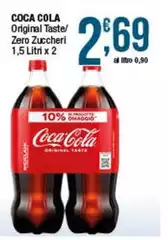 Coca Cola - Original Taste/ Zero Zuccheri Coca Cola - Original Taste/ Zero Zuccheri