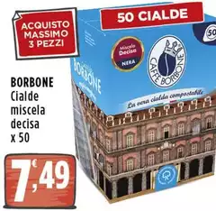 Caffe Borbone - Cialde Miscela Decisa Caffe Borbone - Cialde Miscela Decisa