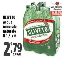 Uliveto - Acqua Minerale Naturale Uliveto - Acqua Minerale Naturale