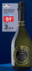 Del campo - Prosecco-suspeciores DOCG Millesimato Del campo - Prosecco-suspeciores DOCG Millesimato
