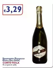 Corte viola - Spumante Prosecco Extra Dry DOC Corte viola - Spumante Prosecco Extra Dry DOC
