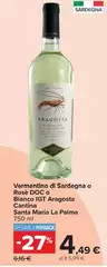 La palma - Vermentino Di Sardegna O Rose DOC Bianco O Cantina Santa Maria La palma - Vermentino Di Sardegna O Rose DOC Bianco O Cantina Santa Maria