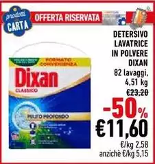 Dixan - Detersivo Lavatrice In Polvere