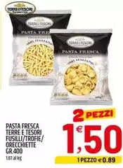 Terre E Tesori - Pasta Fresca Fusilli