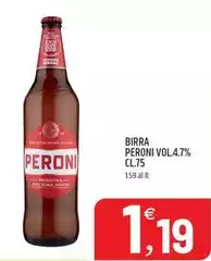 Peroni - Birra Vol.47% Cl.75 Peroni - Birra Vol.47% Cl.75