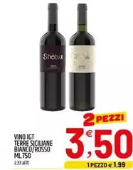 Terre Siciliane - Vino Igt Bianco