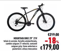Mountain Bike 29" 21V Mountain Bike 29" 21V