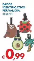 Badge Identificativo Per Valigia