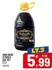 Rusticanello - Vino Nero D'Avola Doc