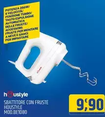 Houstyle - Sbattitore Con Fruste  Mod.BE1080