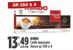 Kimbo - Caffè Macinato Fresco Kimbo - Caffè Macinato Fresco