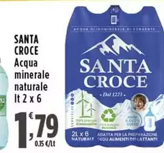 Santa Croce - Acqua Minerale Naturale Santa Croce - Acqua Minerale Naturale