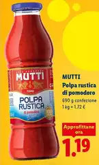 Mutti - Polpa Rustica Di Pomodoro Mutti - Polpa Rustica Di Pomodoro