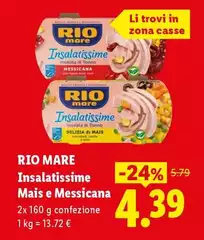 Rio Mare - Insalatissime Mais E Messicana Rio Mare - Insalatissime Mais E Messicana