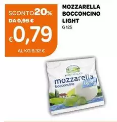 Mozzarella Bocconcino Light Mozzarella Bocconcino Light