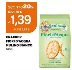Mulino Bianco - Cracker Fiori D'Acqua Mulino Bianco - Cracker Fiori D'Acqua