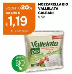 Galbani - Mozzarella Bio Vallelata Galbani - Mozzarella Bio Vallelata