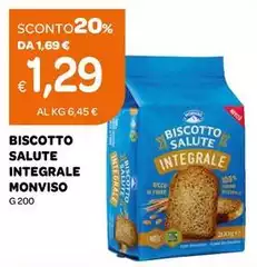 Monviso - Biscotto Salute Integrale Monviso - Biscotto Salute Integrale