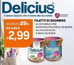 Delicius - Filetti Di Sgombro Delicius - Filetti Di Sgombro