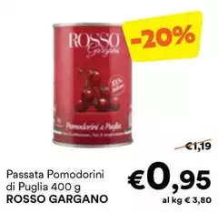 Rosso gargano - Passata Pomodorini Di Puglia Rosso gargano - Passata Pomodorini Di Puglia