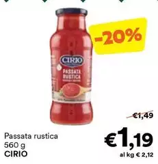 Cirio - Passata Rustica Cirio - Passata Rustica