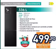 Hisense - Frigorifero Combinato RB440N4AFD Hisense - Frigorifero Combinato RB440N4AFD