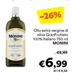 Monini - Olio Extra Vergine Di Oliva GranFruttato 100% Italiano Monini - Olio Extra Vergine Di Oliva GranFruttato 100% Italiano