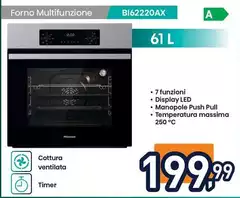 Hisense - Forno Multifunzione BI62220AX Hisense - Forno Multifunzione BI62220AX