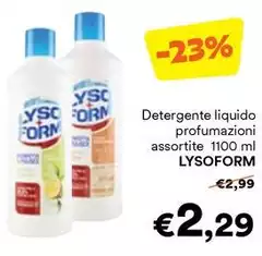 Lysoform - Detergente Liquido Profumazioni