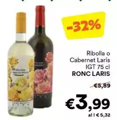 Ribolla O Cabernet Laris IGT