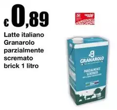 Granarolo - Latte Italiano Parzialmente Scremato Brick Granarolo - Latte Italiano Parzialmente Scremato Brick